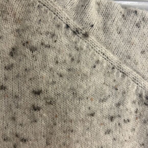 Women's Madewell Cardigan Sweater XS White Black wool blend - Picture 3 of 13